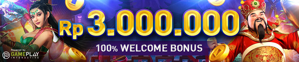 Welcome Bonus 100% hingga Rp 3.000.000